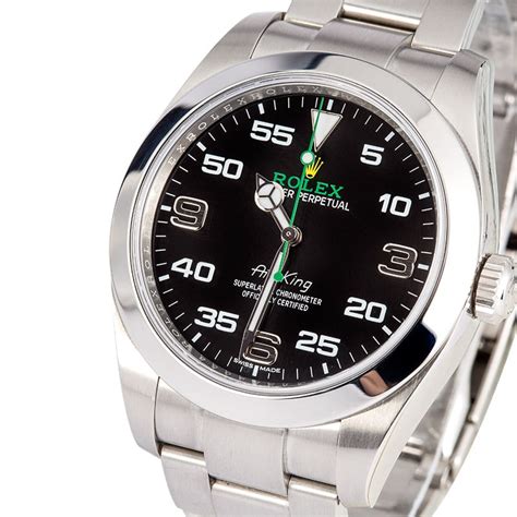 used rolex air king 40mm|Rolex Air-King in stock.